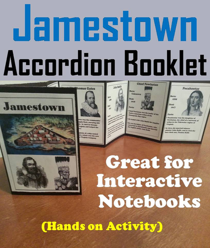 Jamestown Accordion Booklet