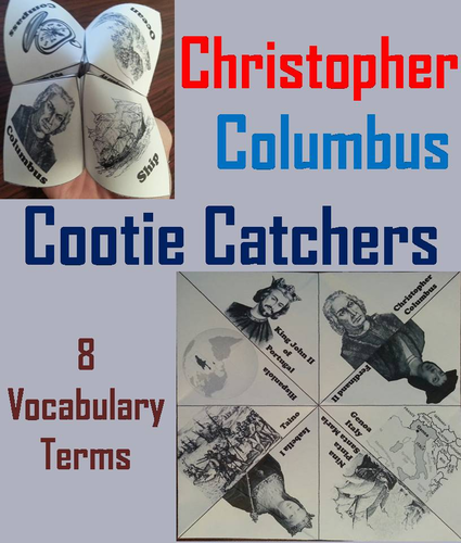 Christopher Columbus Cootie Catchers