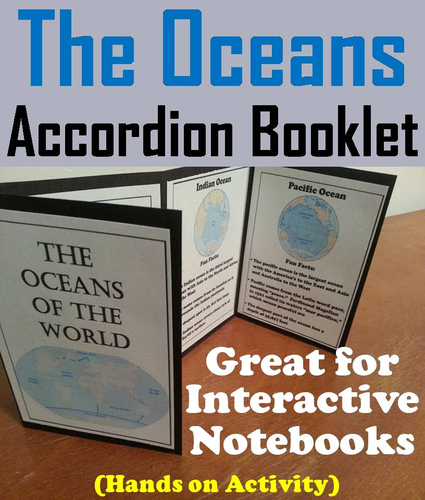Oceans Accordion Booklet