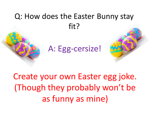 Easter poetry fun