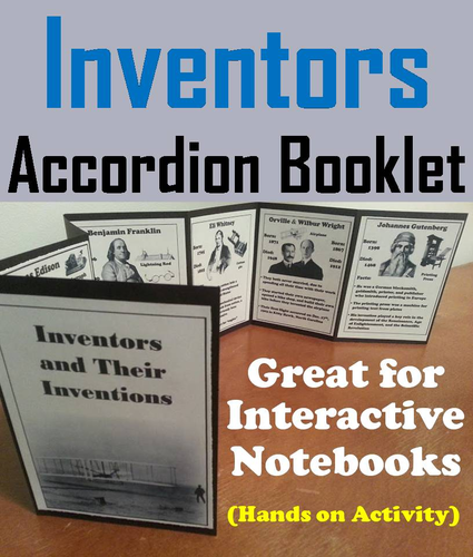 Inventors Accordion Booklet