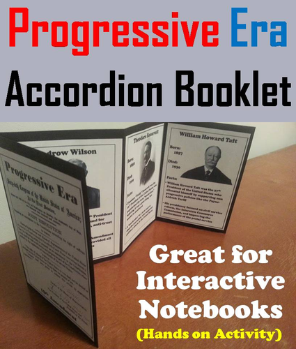 Progressive Era Accordion Booklet