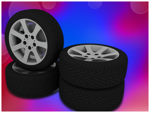 Tires PPT Template