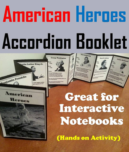 American Heroes Accordion Booklet