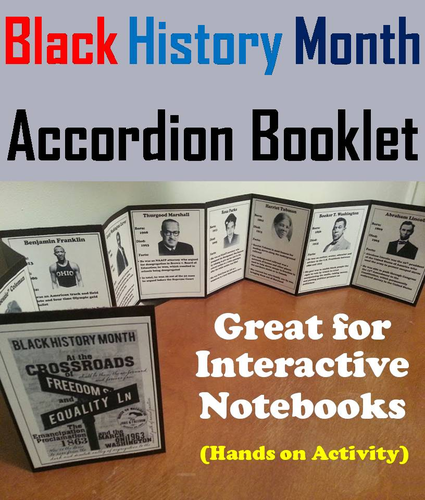 Black History Month Accordion Booklet