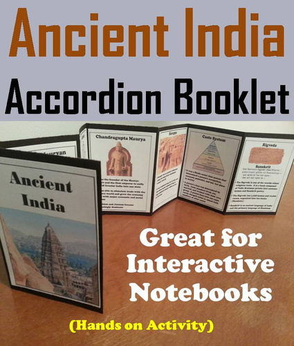 Ancient India Accordion Booklet