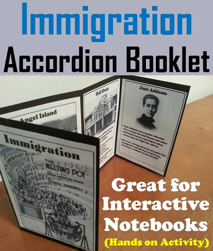 Immigration Accordion Booklet