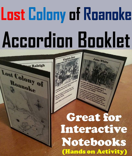 Lost Colony of Roanoke Accordion Booklet