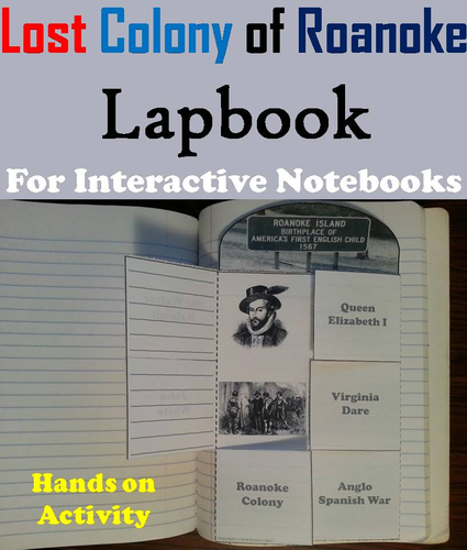 Lost Colony of Roanoke Lapbook
