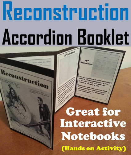Reconstruction Accordion Booklet
