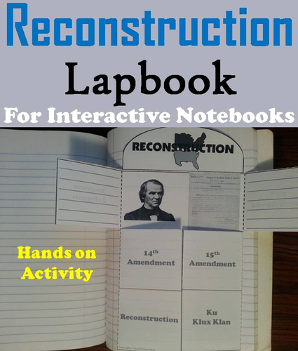 Reconstruction Lapbook