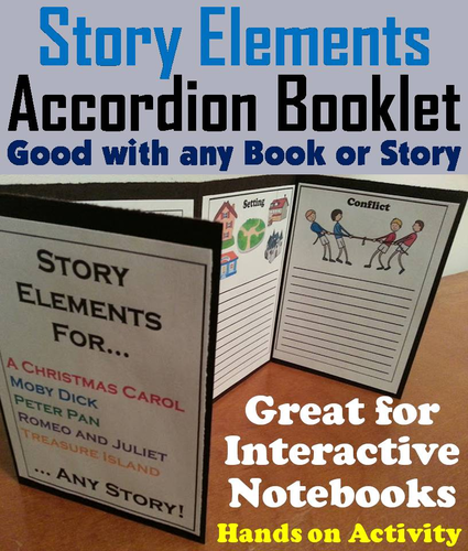 Story Elements Accordion Booklet