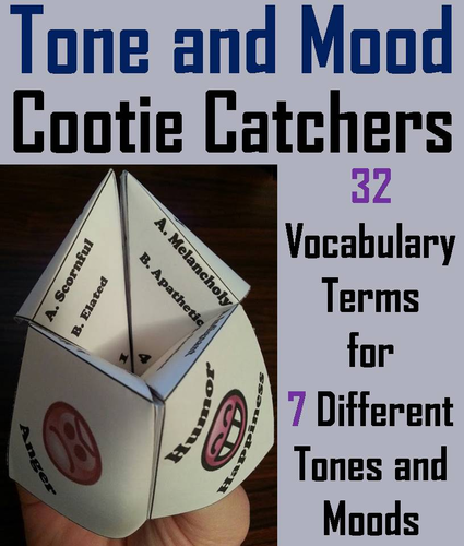 Tone and Mood Cootie Catchers