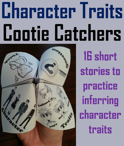 Character Traits Cootie Catchers