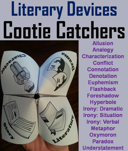 Literary Devices Cootie Catchers