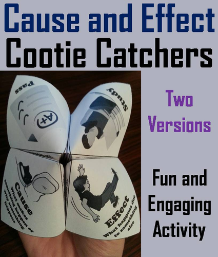 Cause and Effect Cootie Catchers