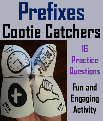 Prefixes Cootie Catchers