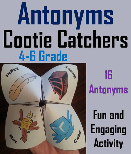 Antonyms Cootie Catchers
