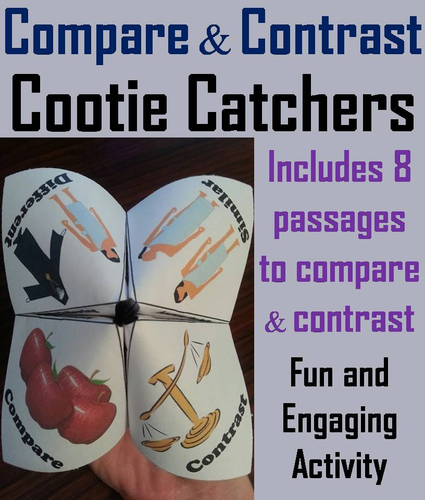Compare and Contrast Cootie Catchers