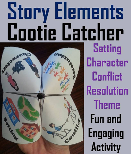 Story Elements Cootie Catchers