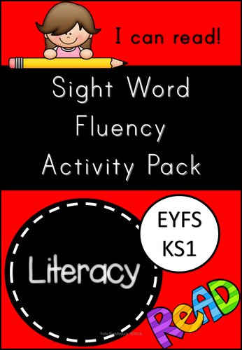 Sight Word Fluency Activity Pack (EYFS/KS1)