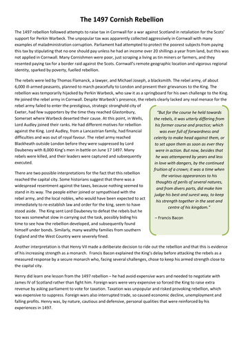 How serious were these challenges to Henry’s power?