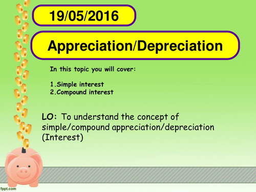 Simple and Compound interest