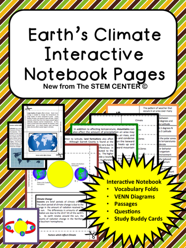 Climate Interactive Science Notebook