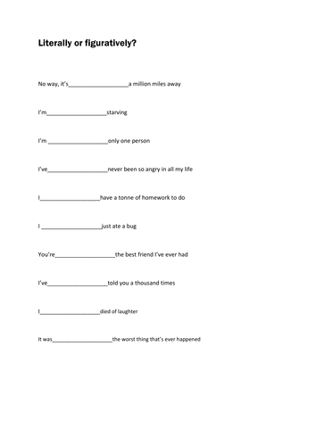 Figurative language and imagery bundle