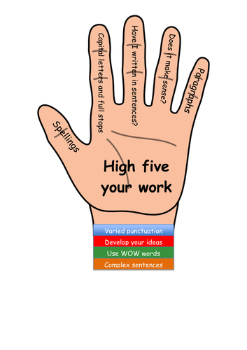5 Point Simple Literacy Check for Pupils