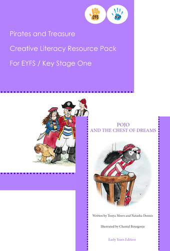 Pirates and Treasure EYFS/KS1 6 week resource pack and story book
