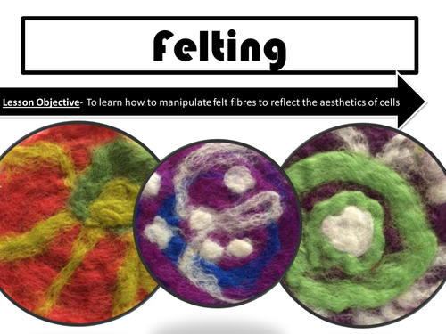 How to felt - Science cell inspired