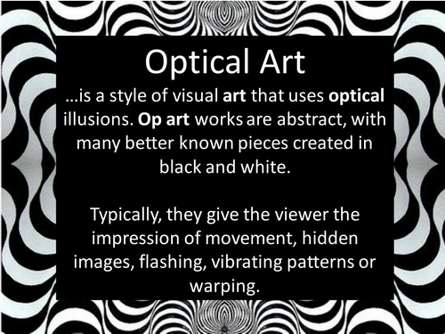 Optical Art Cube
