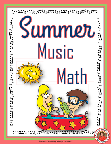 Music Math with a Summer Theme