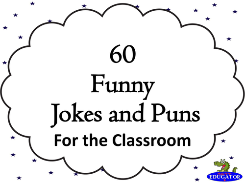 Funny Jokes and Puns for the Classroom PowerPoint