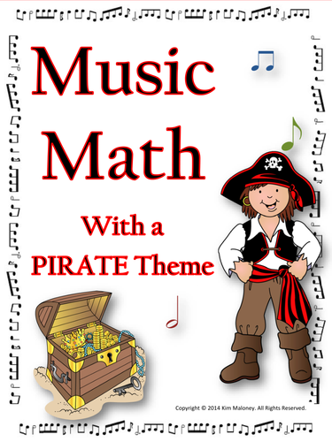 Music Math with a Pirate Theme