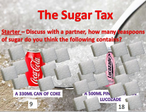 The Sugar Tax - Speech Writing