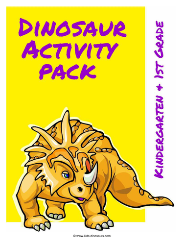 Dinosaur Activity Book