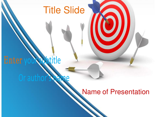 Target PowerPoint Template 