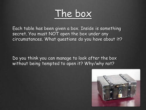 Pandora's box | Teaching Resources