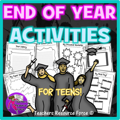 End of Year Activities for tutor time