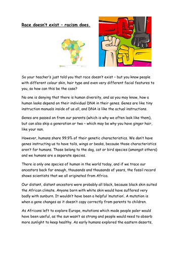 Printables Racism Worksheets racism worksheets by emjcot teaching resources tes