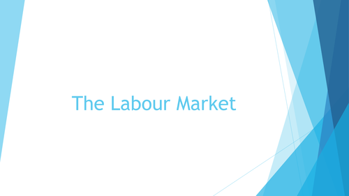 Labour Market Revision Booklet