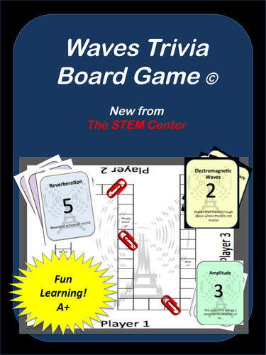 Waves Trivia Board Game