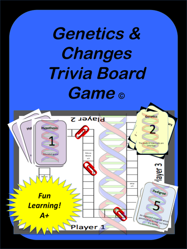 Genetics Trivia Board Game