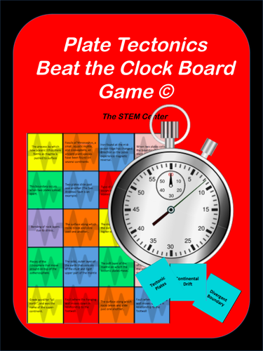 Plate Tectonics Beat the Clock Game