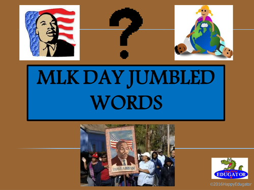 Martin Luther King Day PowerPoint Game