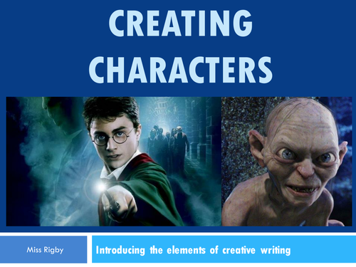 Creative writing - character development