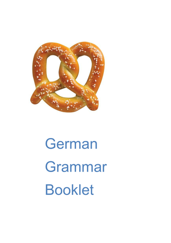 German Grammar Booklet