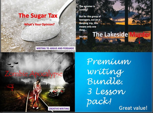 Premium Writing Bundle - 3 Lesson Pack